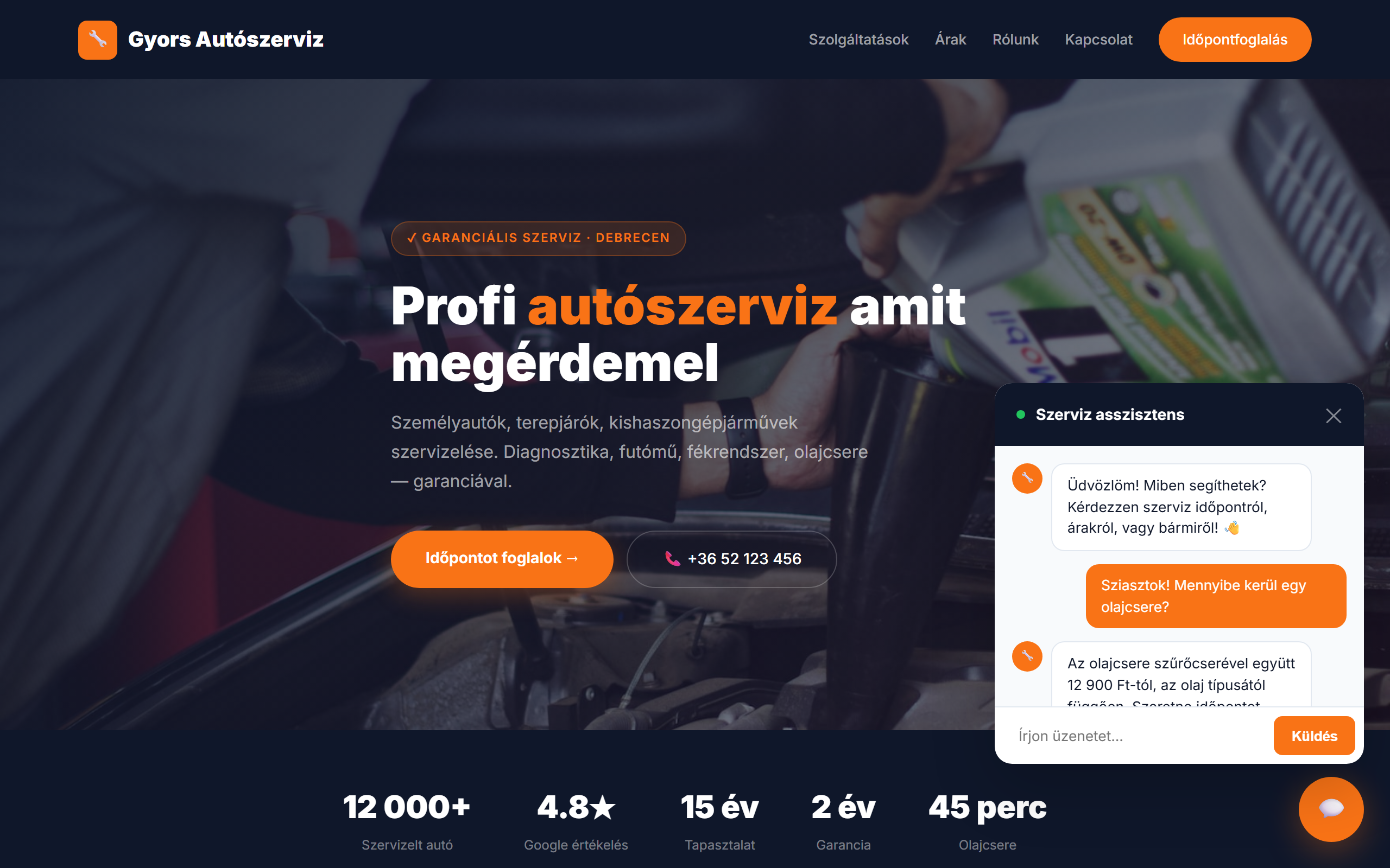 Gyors Autószerviz